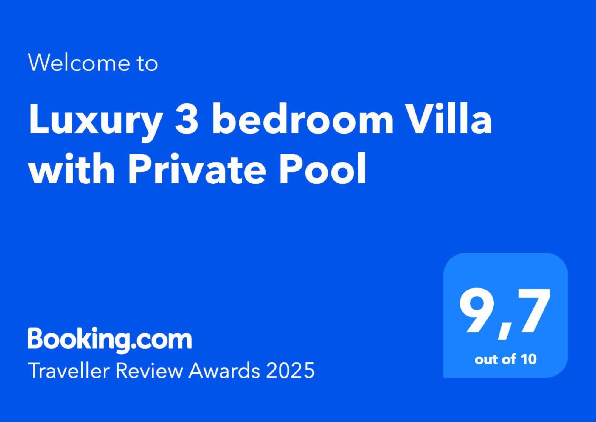 Luxury 3 Bedroom Villa With Private Pool Cabanas De Tavira Bagian luar foto